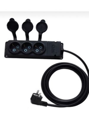 Öznur 3x1.5 -25 mt Öznür Marka Seyyar Uzatma Kablosu