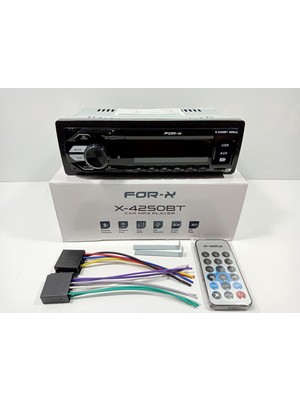 For-x Teyp – For-X X-4250BT 4X60W Bluetoothlu Oto Teyp