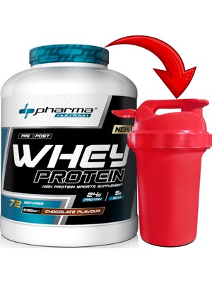 Pharma Whey Protein 2196 gr Çikolata Aromalı Whey Protein Tozu 24 gr Protein 5 gr Bcaa