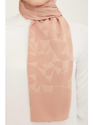 Armine Trend J.Capri Nude Desenli Şal 7 - 106