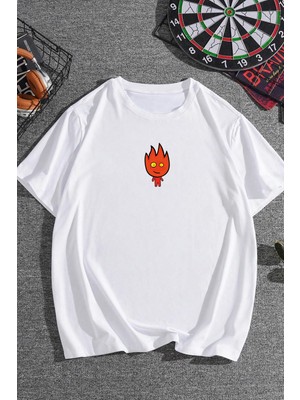 Only Trendwear Ateş Avatar Baskılı T-Shirt