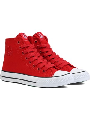 Benetton Benetton® | BN-90628-KIRMIZI - Kadın Spor Ayakkabı