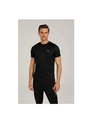 Lumberjack CT100 Basic C Neck Tshirt Siyah