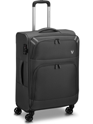 Roncato Unisex Valiz 41306201 Roncato Twin Trolley Medıo 4r Nero