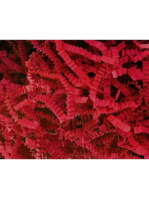 Roco Paper Co. Zigzag Kırpık Kağıt – Kırmızı – 100GR Kutu Içi Süsleme – Kırpıntı Zigzag Z Kağıt