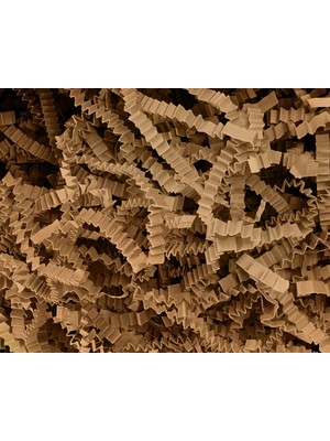 Roco Paper Co. Zigzag Kırpık Kağıt – Kraft – 100GR Kutu Içi Süsleme – Kırpıntı Zigzag Z Kağıt