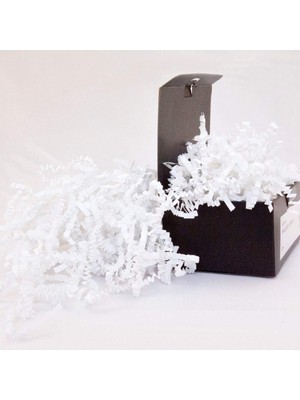 Roco Paper Co. Beyaz Mukavva Zigzag Kırpık Kağıt 250 gr Kutu İçi Süsleme Parça Sayısı