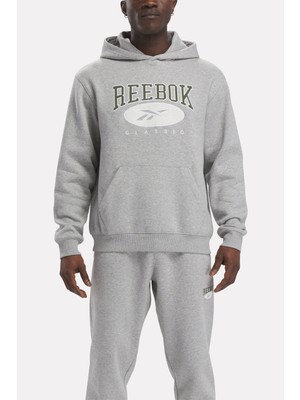 Reebok Archıve Essentıals Hoodıe Grı Melanj  Sweatshirt