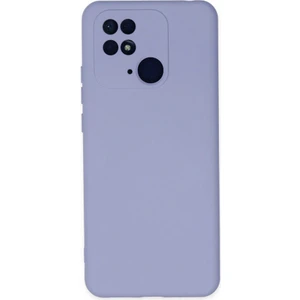 Xiaomi Poco C40 Kılıf Nano Içi Kadife  Silikon - Lila 300099