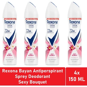 Kadın Deodorant Sexy Bouquet 150 ml - 4'lü Paket