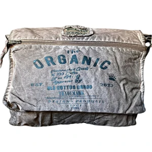 Old Cotton Cargo 8128 Mulater Omuz Çanta Kahverengi Ünisex