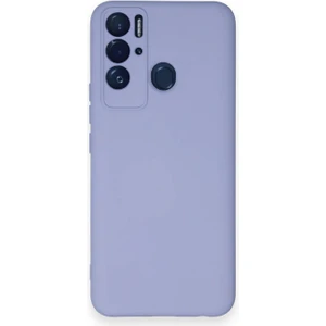 Tecno Pova Neo Kılıf Nano Içi Kadife  Silikon - Lila 300099