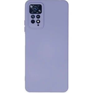 Xiaomi Redmi Note 11 Pro Kılıf Nano Içi Kadife  Silikon - Lila 300099