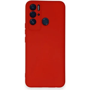Tecno Pova Neo Kılıf Nano Içi Kadife  Silikon - Kırmızı 300099