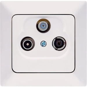 UP01-SA Tv+R+Sat Priz Sonlu