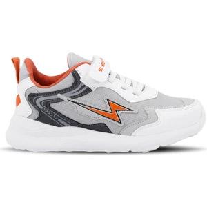 KAOR KTN Kız Çocuk Sneaker Koşu & Yürüyüş Ayakkabısı Gri / Turuncu
