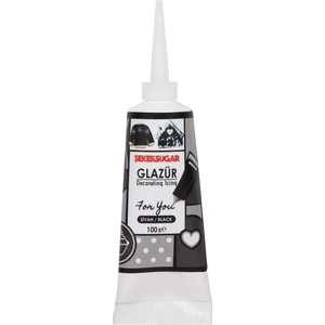 Şeker&sugar Glazür 100 gr  Siyah