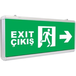Ycl YAC-510 Exit Sağ Çıkış Yönlendirme Tabelası