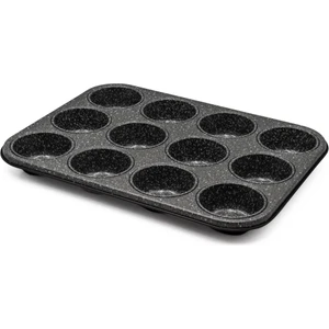 12'li Muffin Kalıbı Sıyah