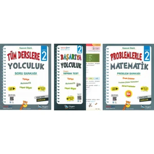 Üçgen Yayıncılık 2. Sınıf Tüm Dersler Başarıya ve Problem Yolculuğu - 3 Kitap