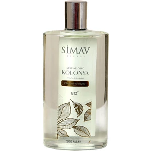 Simav Synaus Kestane Özlü ve Termal Sulu Kolonya Cam Şişe - 200 ml