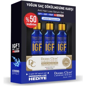 Dermo Clean Alopecia Igf Serum 3'lü Set