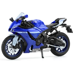 1:12 Yamaha R1 Simülasyon Alaşımlı Motosiklet Modeli Süs (Yurt Dışından)