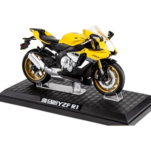 1:12 Yamaha Yzf-R1 Simülasyon Alaşımlı Motosiklet Modeli (Yurt Dışından)