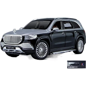 1:24 Mercedes-Benz Maybach Gls600 Simülasyon Alaşım Araba Modeli (Yurt Dışından)