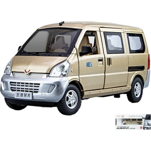 1:24 Wuling Rongguang Simülasyon Alaşım Araba Modeli (Yurt Dışından)