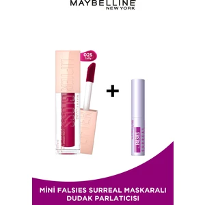 Maybelline New York Lifter Gloss Nemlendirici Dudak Parlatıcısı- 25 Taffy Mini Falsies Surreal Maskara Hediyeli