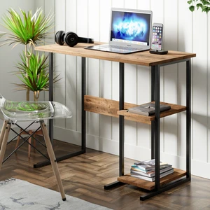 MSR2 Metal Ayaklı Bilgisayar Çalışma Masası - Çam