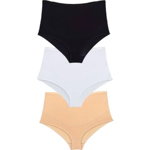 Moda Lady 3 Adet Pamuklu Toparlayıcı Hamile Külodu