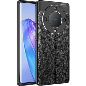 Kılıf Fuarı Honor X9A Uyumlu Kılıf Koruyucu Esnek Deri Görünümlü Tpu Silikon