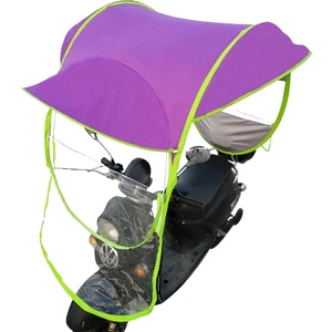 Silk Route Motosiklet ve Scooter Için Yağmurluk Tentesi Gölgelik Branda (Yurt Dışından)