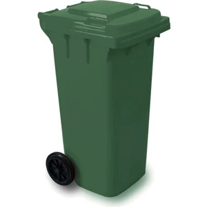 Çöp Konteyneri 120 Litre Konteyner - A+ Isıya Karşı Dayanıklı Malzeme - Yeşil