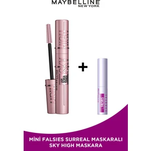 Maybelline New York Lash Sensational Sky High Maskara Mini Falsies Surreal Maskara Hediyeli