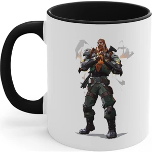 Ozzy Land Özel Tasarım Renkli Valorant Kupası, Breach Kupası, Valorant Fanları Için Eşsiz Hediyelik Kupa