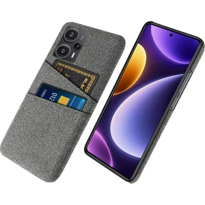 Lr Joyful Xiaomi Redmi Note 12 Turbo/poco F5 5g Telefon Kılıfı Sert Pc + Bez Çift Kart Yuvaları Kapak (Yurt Dışından)