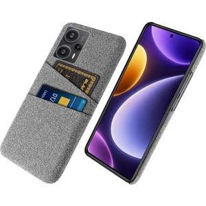 Lr Joyful Xiaomi Redmi Note 12 Turbo/poco F5 5g Telefon Kılıfı Sert Pc + Bez Çift Kart Yuvaları Kapak (Yurt Dışından)