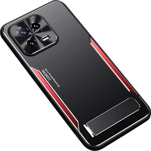 Lr Joyful Xiaomi 13 Cep Telefonu Kapağı Sert Alüminyum Alaşımı + Esnek Tpu Kickstand Telefon Kasası (Yurt Dışından)