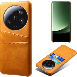 Lr Joyful Xiaomi 13 Ultra Telefon Kapağı Çift Kart Yuvaları Pu Deri Kapalı Sabit Pc Telefon Geri Kılıf (Yurt Dışından)