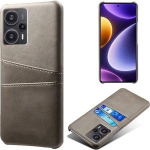 Lr Joyful Xiaomi Redmi Note 12 Turbo/poco F5 5g Telefon Kılıfı Çift Kart Yuvaları Deri Kaplamalı Pc Telefon Kapağı (Yurt Dışından)