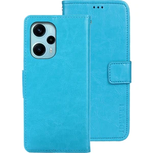 Lr Joyful Xiaomi Redmi Note 12 Turbo/poco F5 5g Tpu+Pu Deri Telefon Kapağı Cüzdan Çılgın At Doku Stand Kılıfı (Yurt Dışından)