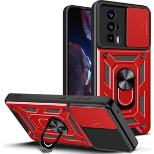 Lr Joyful Xiaomi Poco F5 Pro 5g/redmi K60 5G/K60 Pro 5g Kamera Lens Slayt Tasarım Pc+Tpu Kickstand Cover (Yurt Dışından)