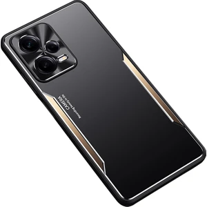 Lr Joyful Xiaomi Redmi Note 12 Pro 5g Alüminyum Alaşım + Tpu Arka Kapak Anti Drop Mobil Kılıf (Yurt Dışından)
