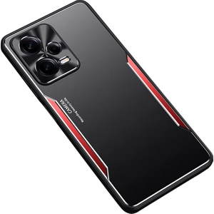 Lr Joyful Xiaomi Redmi Note 12 Pro 5g Alüminyum Alaşım + Tpu Arka Kapak Anti Drop Mobil Kılıf (Yurt Dışından)