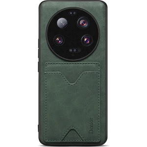 Lr Joyful Xiaomi 13 Ultra Bırak-Kötü Kılıf Kickstand Card Yuvası Pu Deri Kaplı Tpu Telefon Kapağı (Yurt Dışından)