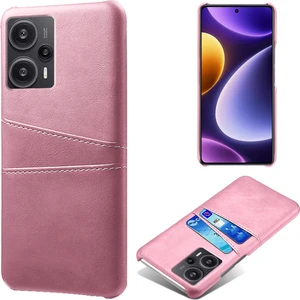 Lr Joyful Xiaomi Redmi Note 12 Turbo/poco F5 5g Telefon Kılıfı Çift Kart Yuvaları Deri Kaplamalı Pc Telefon Kapağı (Yurt Dışından)