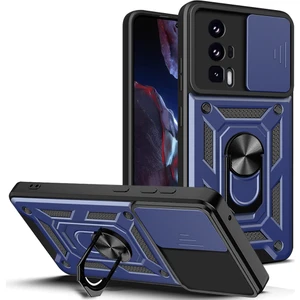 Lr Joyful Xiaomi Poco F5 Pro 5g/redmi K60 5G/K60 Pro 5g Kamera Lens Slayt Tasarım Pc+Tpu Kickstand Cover (Yurt Dışından)